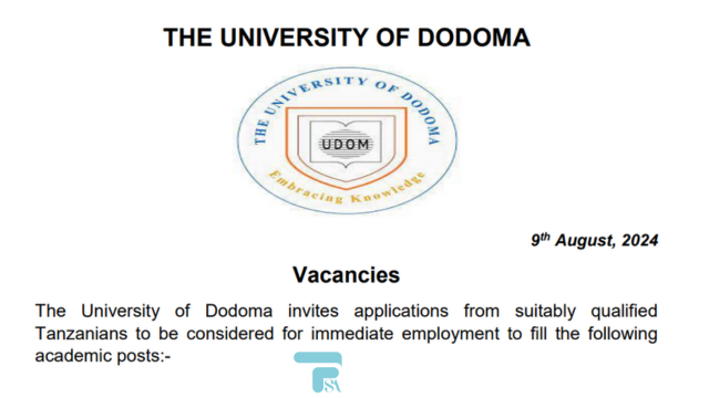 UDOM Recruitment 2024: Notification for 33 Vacancies