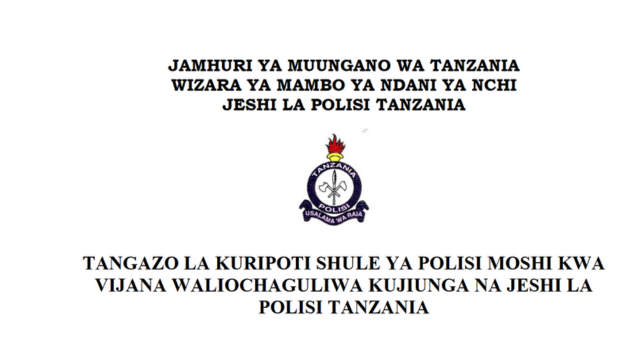 Majina ya Walioitwa Jeshi la Polisi 2024 PDF Released - Waliochaguliwa